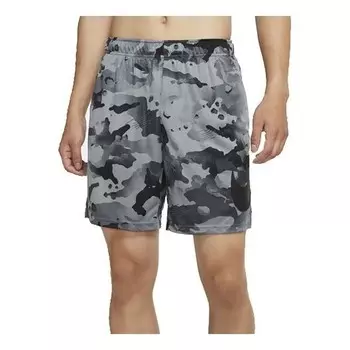 Шорты тренировочные шорты dri fit камуфляж Nike, черный