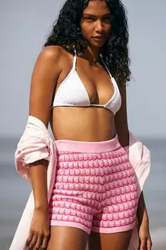 Шорты трикотажные Seafolly Carnaby, розовый