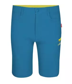 Шорты Trollkids Softshell Haugesund, цвет Petrolgrn/Lime