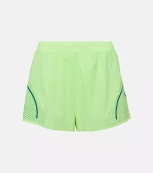 Шорты TruePace Adidas By Stella Mccartney, зеленый