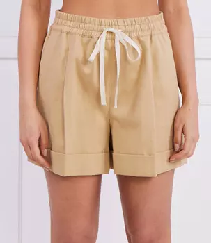 Шорты TWINSET Regular Fit, бежевый
