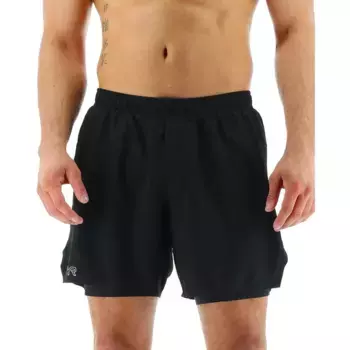 Шорты TYR Momentum Lined 6, черный