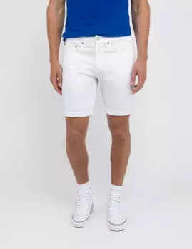 Шорты U.S. Polo Assn Slim Straight 5 Pocket Cuffed Denim, белый