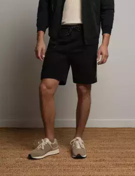 Шорты U.S. Polo Assn White Label Bonded Interlock Jogger, черный
