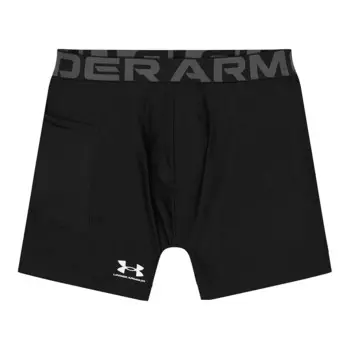 Шорты UA HG Armor Lng 6 дюймов Under Armour, черно-белый