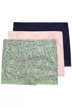 Шорты Ulla Popken Boyshorts, цвет Mixed colors