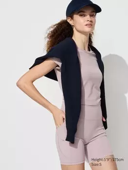 Шорты ultra stretch airism active shorts Uniqlo, розовый