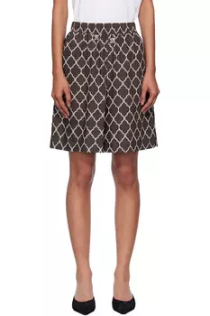 Шорты Ululato Max Mara, коричневый