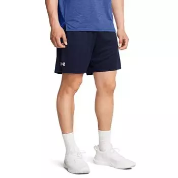 Шорты Under Armour 7" Tech Shorts, цвет Midnight Navy/White