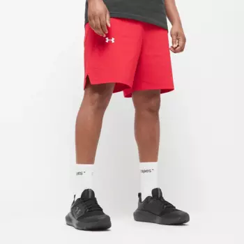 Шорты Under Armour Baseline Woven Short, красный/красный