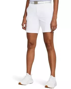 Шорты Under Armour Drive 7", цвет White/Halo Gray