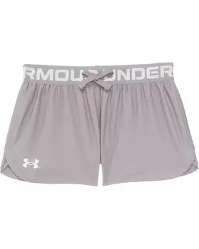 Шорты Under Armour Kids Play Up Solid Shorts, цвет Tetra Gray/White