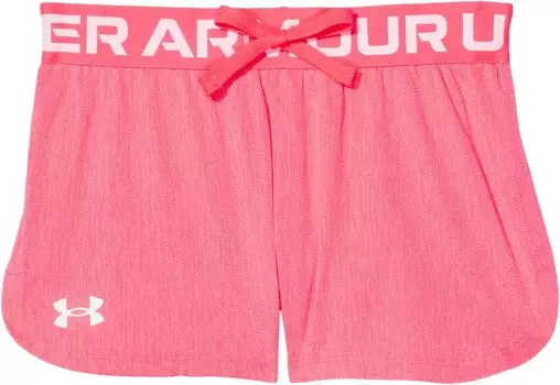 Шорты Under Armour Kids Play Up Twist Shorts, цвет Pink Shock/Pink Shock/White