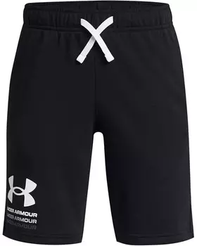 Шорты Under Armour Kids Rival Terry Shorts, цвет Black/Castlerock