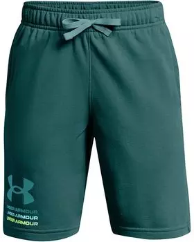 Шорты Under Armour Kids Rival Terry Shorts, цвет Circuit Teal/Hydro Teal