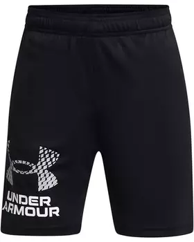 Шорты Under Armour Kids Tech Logo Shorts, цвет Black/Mod Gray
