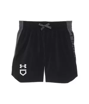 Шорты Under Armour Kids Utility Shorts, цвет Black/Pitch Gray/White