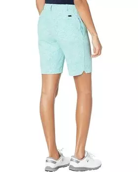 Шорты Under Armour Links Printed Shorts, цвет Sea Mist/Neptune/Metallic Silver