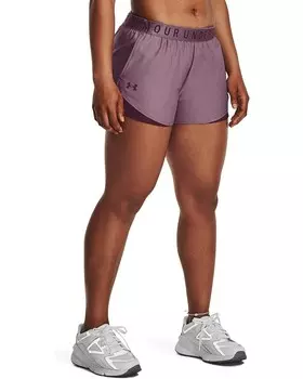 Шорты Under Armour Play Up 3.0, цвет Misty Purple/Dark Maroon/Dark Maroon
