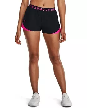 Шорты Under Armour Play Up 3.0, цвет Black/Rebel Pink/Rebel Pink