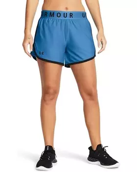 Шорты Under Armour Play Up 5", цвет Viral Blue/Black/Black
