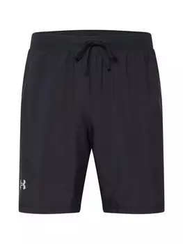 Шорты UNDER ARMOUR Regular Workout Pants Launch 7, черный