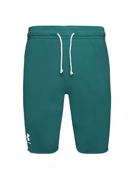 Шорты UNDER ARMOUR Regular Workout Pants Rival, изумрудный