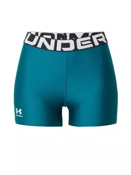Шорты UNDER ARMOUR Skinny Workout Pants Authentics, цвет jade