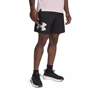 Шорты Under Armour Tech Woven Graphic Shorts, черный/белый