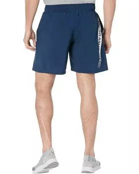Шорты Under Armour Woven Graphic Shorts, цвет Academy/White