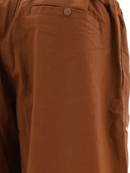 Шорты Undercover с эластичной застежкой-молнией, коричневый