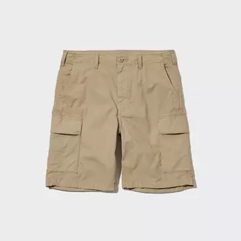 Шорты UNIQLO эластичные, хаки