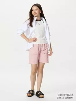 Шорты Uniqlo, цвет 11 розовый