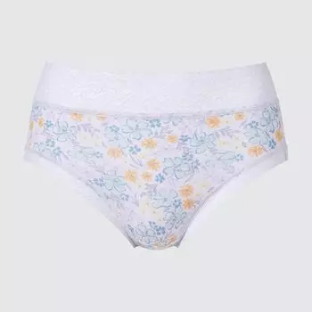 Шорты Uniqlo Just West Flower, светло-серый