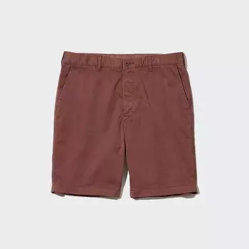 Шорты UNIQLO с кулиской, коричневый