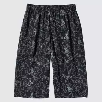 Шорты UNIQLO Ut Pokemon, черный