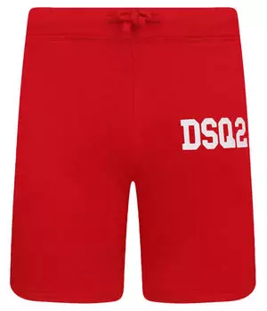 Шорты унисекс Regular fit Dsquared2, красный