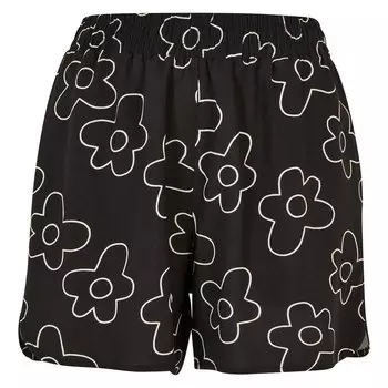 Шорты Urban Classics AOP Viscose Resort, черный