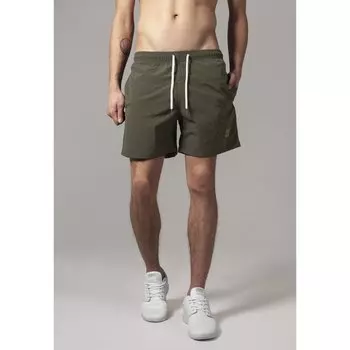Шорты Urban Classics Basic Gt Swim, зеленый