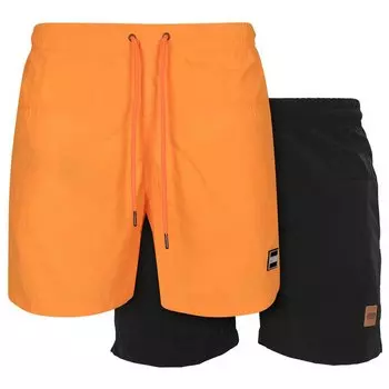 Шорты Urban Classics Block Swimming Shorts 2 Units, разноцветный