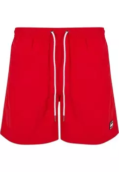 Шорты Urban Classics Board Shorts, красный