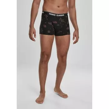 Шорты Urban Classics Boxer Shorts 3 Units, коричневый