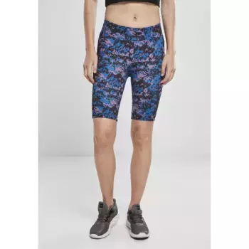 Шорты Urban Classics Cycling High Waist Camouflage Tech, черный