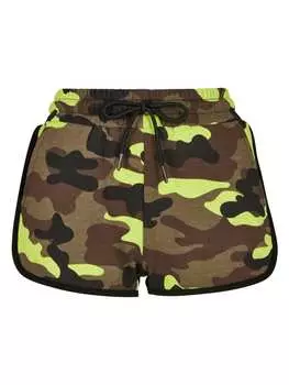 Шорты Urban Classics Hot Pants, цвет frozenyellow camo