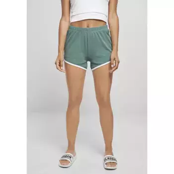 Шорты Urban Classics Organic Interlock Retro Hot Big, зеленый