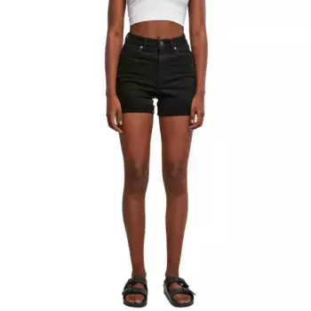 Шорты Urban Classics Organic Stretch denim, черный