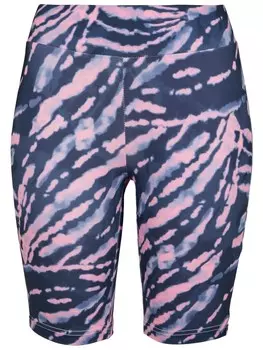 Шорты Urban Classics Radlerhosen, цвет darkshadow/pink
