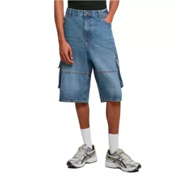 Шорты Urban Classics Relaxed Cargo denim, синий