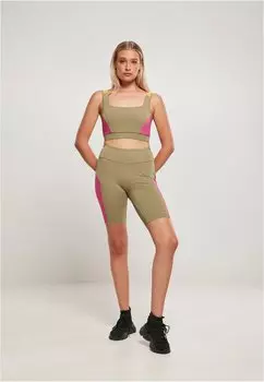 Шорты URBAN CLASSICS, зеленый
