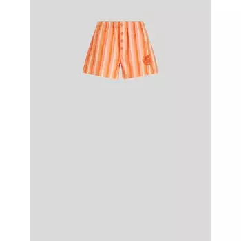 ШОРТЫ В ПОЛОСКУ DEGRAD С PEGASO ETRO, оранжевый